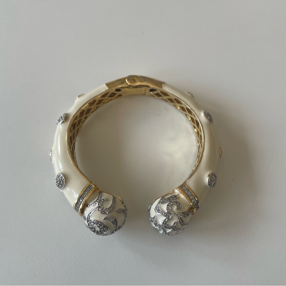 White Diamond Bangle
